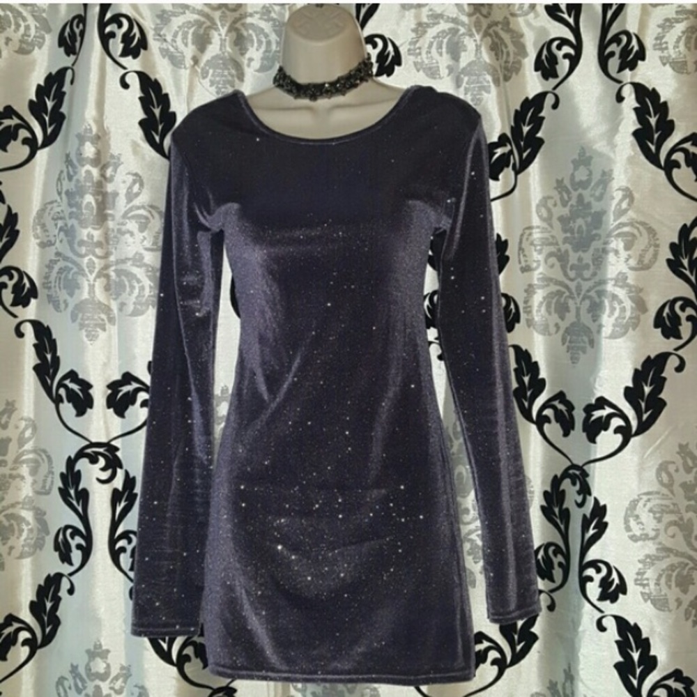 Top shop velvet dress